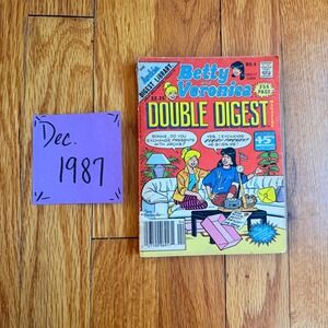 Vintage Betty and Veronica Double Digest No. 4 December 1987 Archie Comics 256pg